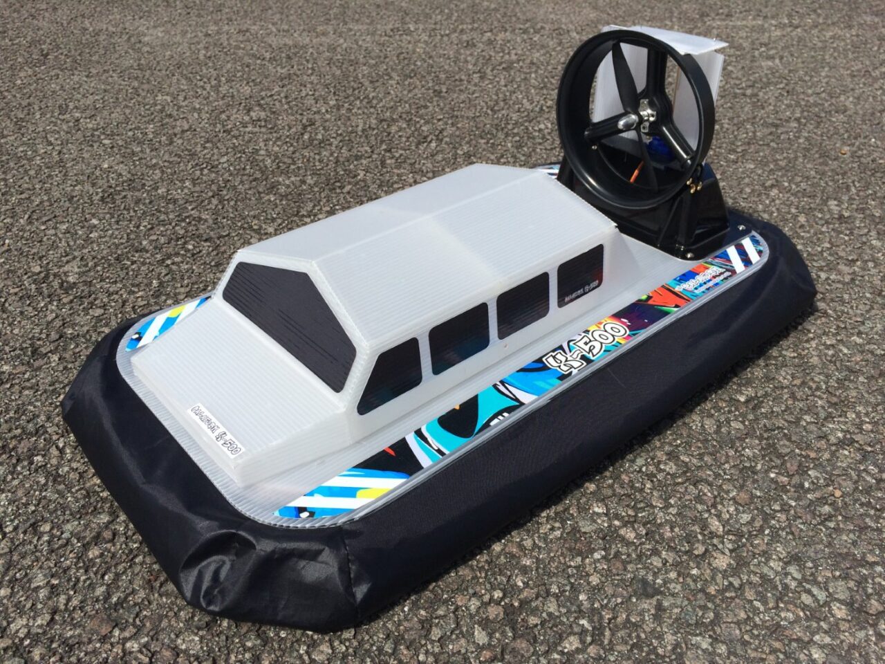 X500 Radio Controlled Hovercraft Kit Palaform Limited